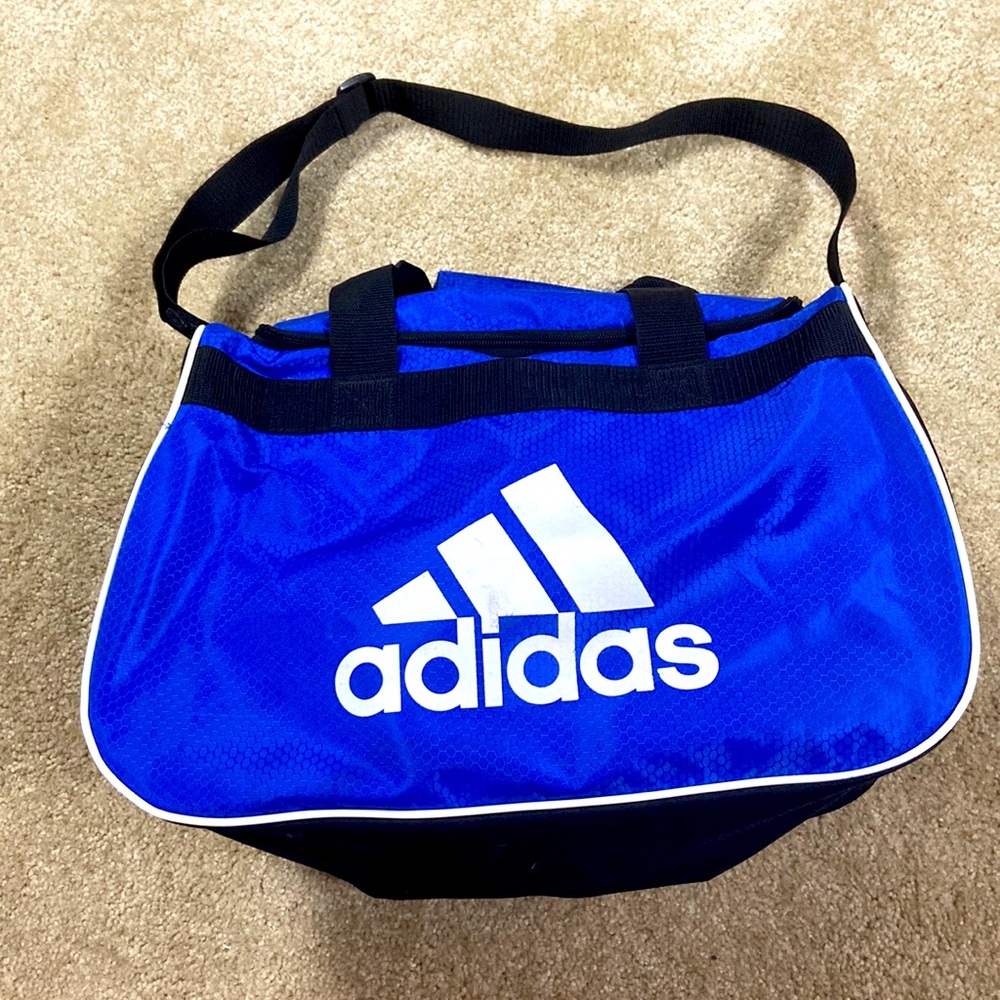 Adidas duffel bag sports shoulder bag